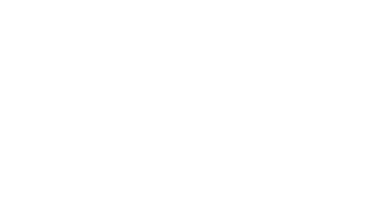 Illustration indicating to scroll down to join events in your free time